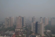 Fumaça de queimadas em estados vizinhos compromete qualidade do ar em Manaus