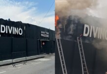 Incêndio é registrado no Bar do Divino no Parque Dez de Novembro, em Manaus; veja vídeo
