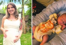 Isabel Veloso mostra o rosto de filho pela 1ª vez: “Oi mundo”