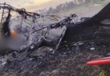 Avião de pequeno porte cai e explode na Bahia, deixando um morto e um ferido