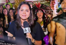 Globo ignora multidão e só mostra índios comemorando Oscar em Manaus