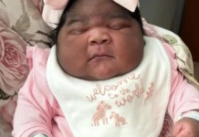 Mãe se impressiona ao dar à luz bebê de 6 kg