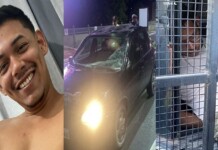 Corredor atropelado por motorista bêbado na Ponta Negra tem morte cerebral confirmada pela esposa