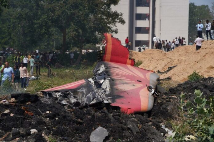 Air India plane with over 240 on board crashes after take-off in Ahmedabad