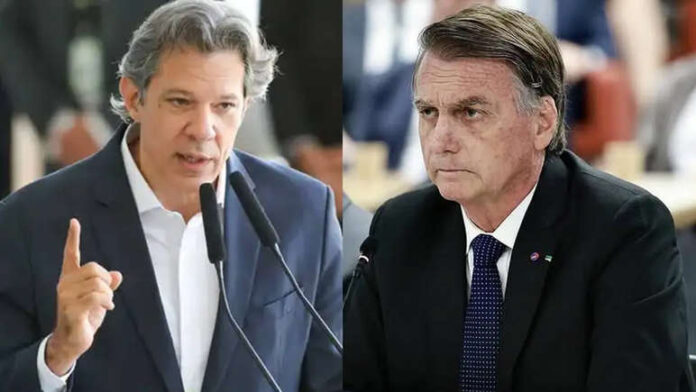 haddad e bolsonaro