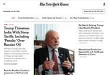 New York Times: “Ninguém enfrenta Trump como Lula”