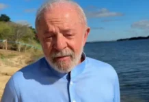 Em dia de operação contra Jair Bolsonaro, Lula agradece a Deus no Rio São Francisco