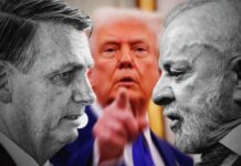 Tarifa de Trump eleva clima de conflito entre Lula e Bolsonaro