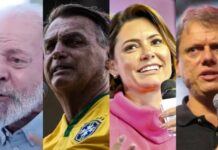 Lula venceria em cenários com Bolsonaro, Tarcísio ou Michelle no 1° turno, aponta pesquisa
