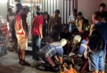 Moto invade calçada e deixa mulher e criança feridas na Zona Leste de Manaus