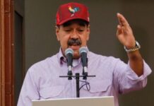 Ditador Nicolás Maduro apela em inglês: “Yes peace, forever peace. No crazy war”