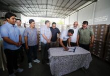 Governador Wilson Lima acompanha envio de luminárias e estado atinge a meta de 100% de cobertura do Ilumina+ Amazonas no interior