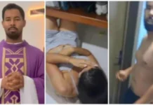 Padre é afastado após ser flagrado com noiva de fiel dentro de casa paroquial