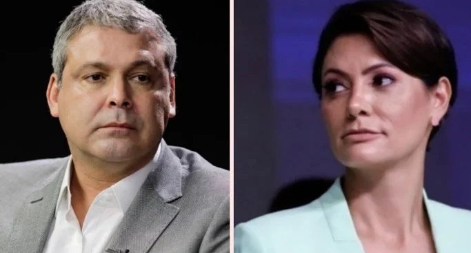 Lindberg Faria e Michele Bolsonaro