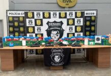 PC-AM desarticula centro de guarda e distribuição de drogas na zona norte e causa prejuízo de R$ 10,4 milhões ao narcotráfico