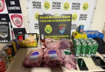 Filho de comerciante é preso por furtar picanha e bebidas de estabelecimento