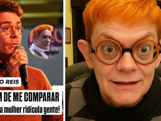 Não aguento mais, desabafa Nando Reis após comparações com a professora Jaqueline: ‘Gêmeos?’