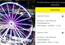 Preço para andar em nova roda-gigante da Ponta Negra gera críticas à gestão de David Almeida