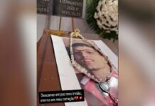 ‘Gringo’, chefe do Comando Vermelho morto em operação no Rio, é sepultado em Manaus