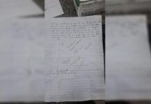 Bizarro! Suspeito escreve carta confessando assassinato de homem de 71 anos