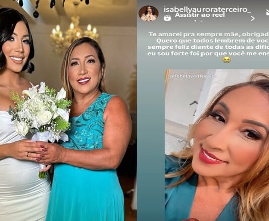 Isabelly Aurora publica homenagem emocionada após morte da mãe: “Te amarei para sempre”