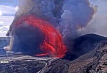Erupção do Kilauea destrói câmera de monitoramento no Havaí
