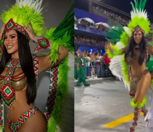 Ex-BBB Isabelle Nogueira anuncia saída do posto de musa da Grande Rio