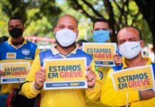 Trabalhadores dos Correios iniciam greve por tempo indeterminado em nove estados