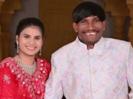 Homem mais bonito da Índia se casa com a prima em cerimônia tradicional