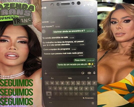 Bomba! Participante trans do “A Bordo”, Marimar Rios é acusada de supostamente receber informações privilegiadas de sua amiga trans Luana Pantoja