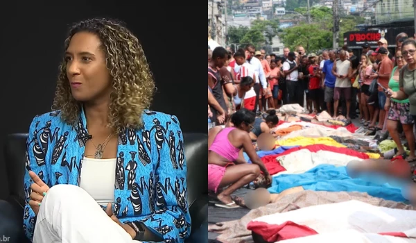 Anielle-Franco-e-registros-das-mortes-durante-a-megaoperacao-no-RJ