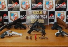 Polícia apreende armas e simulacros em caso de cárcere privado em Manacapuru no Amazonas