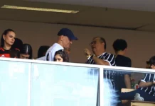 Moraes, Dino e Gilmar Mendes assistem à final entre Flamengo e Corinthians