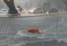 Chuva intensa deixa Manaus em alerta para alagamentos nesta segunda-feira