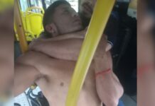 Vagabundo é capturado em ônibus no Coroado após tentar assaltar: “Quer roubar trabalhador?”