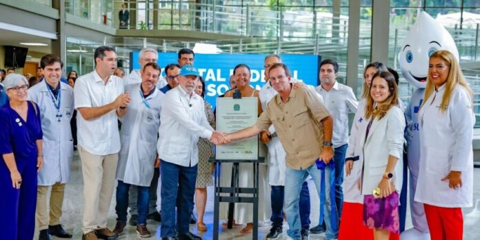 Lula inaugura pronto-socorro modernizado no Hospital Federal Cardoso Fontes no Rio