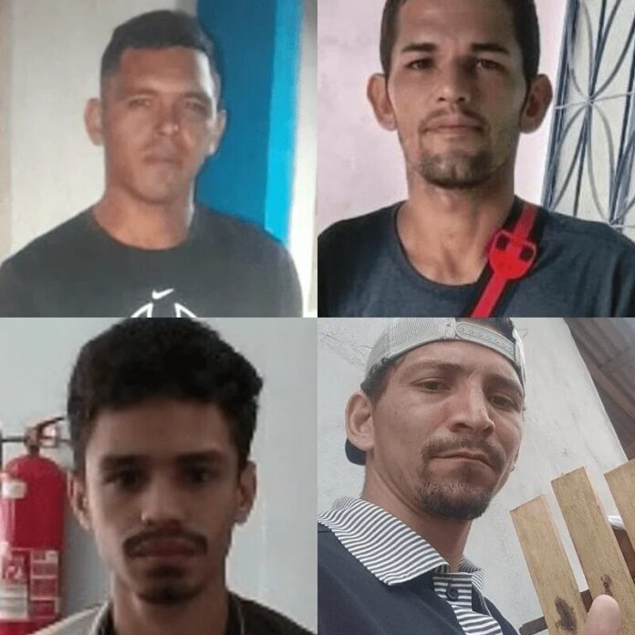 Polícia Civil do Amazonas divulga imagens de quatro homens desaparecidos em Manaus