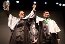 André Zogahib e Katia Couceiro são empossados nos cargos de reitor e vice-reitora da UEA