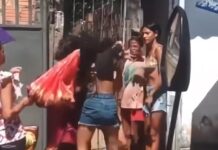 Tentativa de furar fila termina em briga durante distribuição de peixes na Zona Leste de Manaus