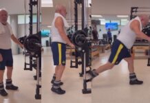 Lula exibe treino e dispara: “Quem quiser viver até 120 anos, tem que fazer o que eu faço”