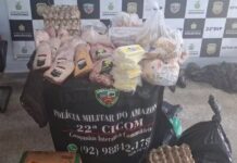 Duas mulheres são presas após furtarem mais de 10 peças de picanha e alimentos de restaurante em Manaus