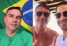 Flávio muda versão e diz que foto com ‘Sicário’ foi manipulada por inteligência artificial