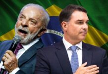 Pesquisa mostra Lula e Flávio Bolsonaro em empate técnico no segundo turno