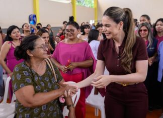 Primeira-dama Thaisa Cidade acompanha ações do Governo Presente em Itacoatiara
