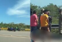 Motociclista morre em colisão na AM-070; motorista foge e bate carro durante fuga
