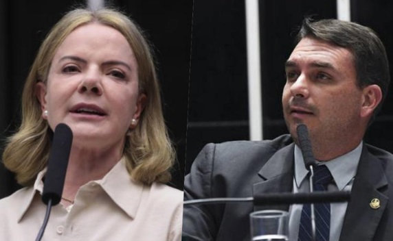 gleisi e flávio