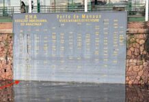 Rio Negro recua 61 cm em uma semana e chega a 25,86 metros em Manaus