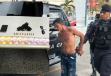 “Valentão” com sinais de embriaguez sai atirando para cima e acaba preso em Manaus
