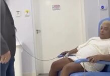 Patixa Teló passa mal, descobre gastrite e simula desmaio diante de médico em Manaus