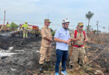 Roberto Cidade solicita apoio do governo federal para reforçar combate aos incêndios no Amazonas